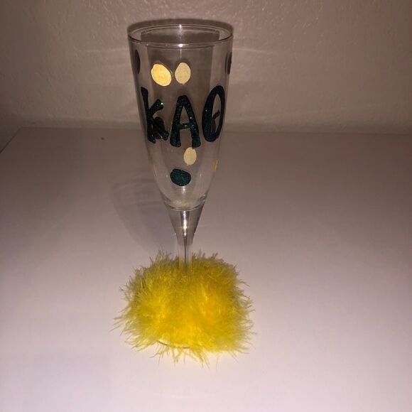 Kappa alpha theta champagne flute - Picture 1 of 3